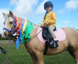 Children Riding Horses